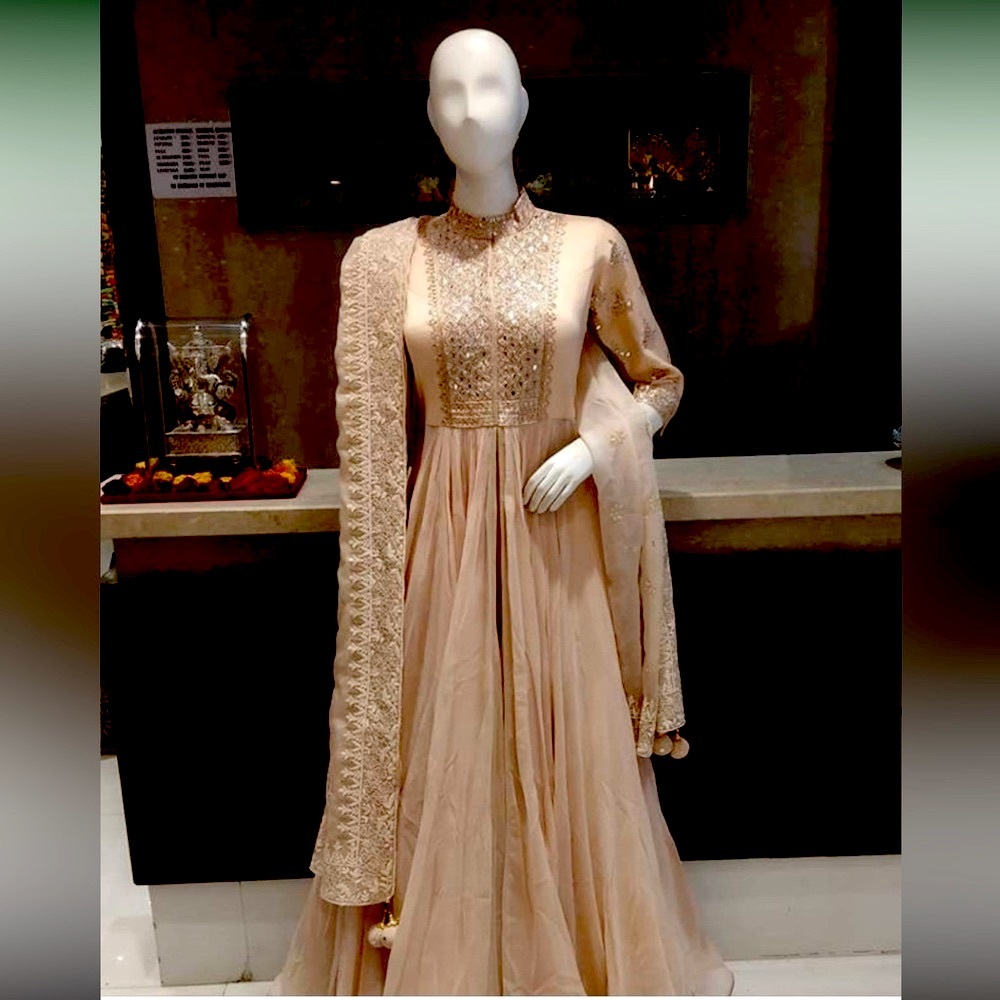 HEAVY FLARE LONG LEHNGA